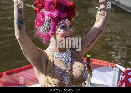 August 2016 – Amsterdam, Niederlande – Gaypride 2016 in Amsterdam (Foto: © Ton Koene via ZUMA Wire) Stockfoto