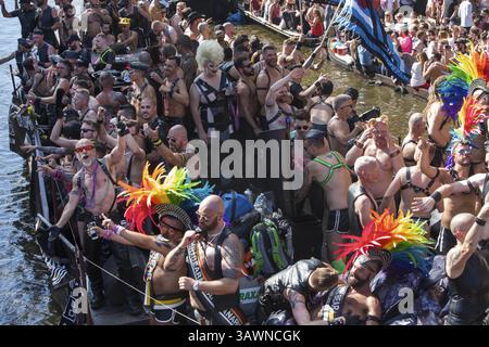 August 2016 – Amsterdam, Niederlande – Gaypride 2016 in Amsterdam (Foto: © Ton Koene via ZUMA Wire) Stockfoto