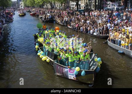 August 2016 – Amsterdam, Niederlande – Gaypride 2016 in Amsterdam (Foto: © Ton Koene via ZUMA Wire) Stockfoto