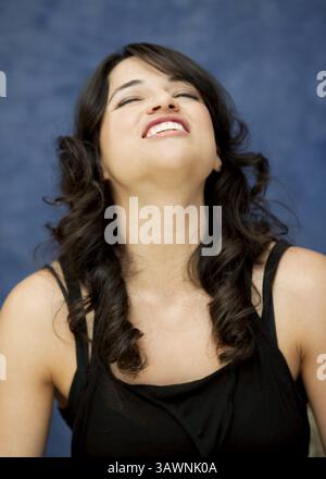 August 2010 – Hollywood, Kalifornien, USA – Michelle Rodriguez des Films „Machete“ in Los Angeles, KALIFORNIEN am 27. August 2010 (Foto: © Armando Gallo/ZUMA Studio) Stockfoto