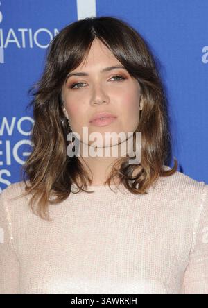 4. August 2016 - Hollywood, Kalifornien, USA - Mandy Moore nimmt am Associationâ 4. August 2016 am Grants Bankett der Hollywood Foreign Press Teil, das im Beverly Wilshire Hotel in Beverly Hills, Kalifornien, stattfindet. 2016 (Bild: © Dave Longendyke/Globe Photos via ZUMA Wire) Stockfoto