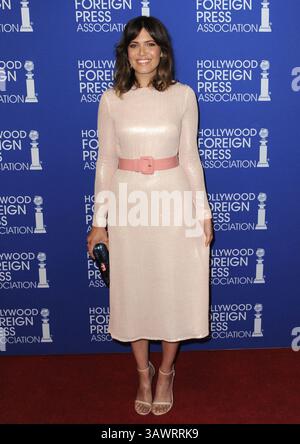 4. August 2016 - Hollywood, Kalifornien, USA - Mandy Moore nimmt am Associationâ 4. August 2016 am Grants Bankett der Hollywood Foreign Press Teil, das im Beverly Wilshire Hotel in Beverly Hills, Kalifornien, stattfindet. 2016 (Bild: © Dave Longendyke/Globe Photos via ZUMA Wire) Stockfoto