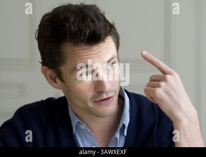 25. Januar 2009 – Hollywood, Kalifornien, USA – Schauspieler Hugh Dancy aus dem Film „Confessions of a shopaholic“ (Foto: © Armando Gallo/ZUMA Studio) Stockfoto