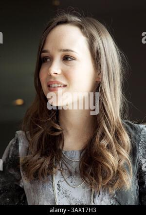 29. September 2009 – Hollywood, Kalifornien, USA – Schauspielerin Ellen Page des Films „Whip it“ am 29. September 2009 in Los Angeles, KALIFORNIEN (Foto: © Armando Gallo/ZUMA Studio) Stockfoto