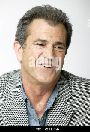 14. Januar 2010 – Hollywood, Kalifornien, USA – Schauspieler Mel Gibson des Films „Edge of Darkness“ in Los Angeles, KALIFORNIEN am 14. Januar 2010 (Foto: © Armando Gallo/ZUMA Studio) Stockfoto
