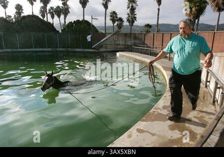 Februar 2010 - Bonsall, CA, USA - 25. Februar 2010 Bonsall, Kalifornien, USA  Pflichtfeld Fotoausweis: CHARLIE NEUMAN/San Diego Union-Tribune/ZUMA Press (Foto: © The San Diego Union-Tribune/ZUMApress.com) Stockfoto