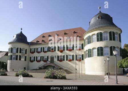 Schloss in Bad Bergzabern Stockfoto