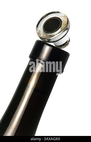 Flasche Wein Stockfoto