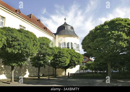 Schloss in Bad Bergzabern Stockfoto