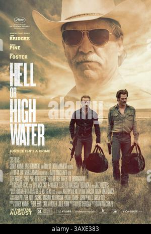 Erscheinungsdatum: 26. August 2016 Titel: Hell oder Hochwasser-STUDIO: OddLot Entertainment Regie: David Mackenzie PLOT: ein geschiedener Vater und sein älterer Bruder von Ex-Sträfling greifen auf eine verzweifelte System im Hinblick auf ihre Familie Ranch in West Texas STARRING speichern: Ben Foster als Tanner Howard, Chris Pine als Toby Howard (Credit: © OddLot Unterhaltung/Entertainment Pictures/ZUMAPRESS.com) Stockfoto