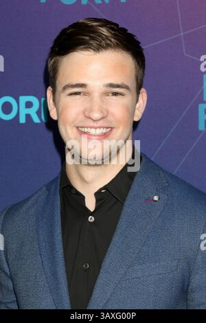 Januar 2017 - Pasadena, CA, USA - LOS ANGELES - 10. JAN: Burkely Duffield bei der Disney/ABC TV TCA Winter 2017 Party im Langham Hotel am 10. Januar 2017 in Pasadena, CA (Kreditbild: © Kathy Hutchins/Newscom via ZUMA Press) Stockfoto