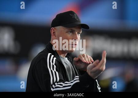 Kiew, Ukraine. April 2025. Kiew, Ukraine 19. April 2025 Tscheban Yurii während der ukrainischen Fechten Meisterschaft 2025 in Kiew, Ukraine (KUBANOV PAVLO UKR/SPP) Credit: SPP Sport Press Photo. /Alamy Live News Stockfoto