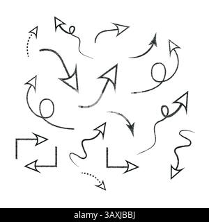 Pfeile, Vektorentwurfelemente Stock Vektor