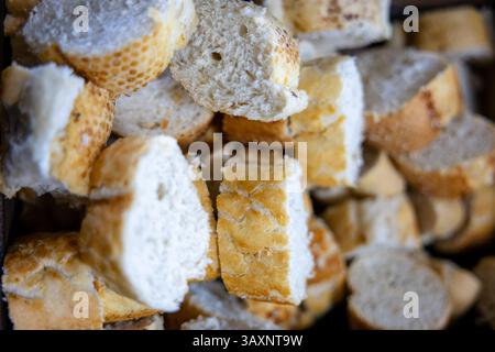 Familienfeier. Buffetessen auf einer Party Stockfoto