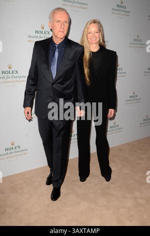 15. November 2016 – Los Angeles, CA, USA – LOS ANGELES – 15. November: James Cameron, Suzy Amis beim 40. Jahrestag der Rolex Awards for Enterprise im Dolby Theater am 15. November 2016 in Los Angeles, CA (Credit Image: © hPa/Newscom via ZUMA Press) Stockfoto
