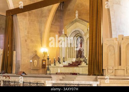 August 2018. Armenien. Jerewan. Kapelle in der St. Gregor, der Illuminatorenkathedrale. Stockfoto