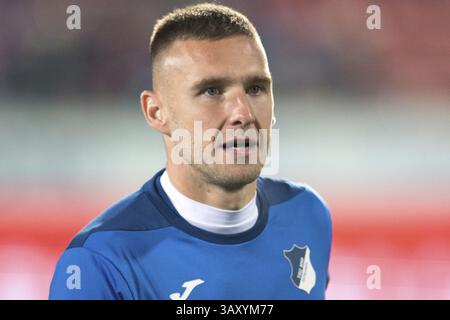 Deutschland: Fußball 1. Bundesliga, Spieltag 8 - 1. FC Heidenheim-TSG Hoffenheim, Voith-Arena, Heidenheim, Pavel KADERABEK TSG Hoffenheim Stockfoto