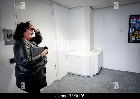 DEN HAAG - Caroline van der Plas bbb vor den wöchentlichen Koalitionsgesprächen im Repräsentantenhaus. ANP ROBIN UTRECHT niederlande raus - belgien raus Stockfoto