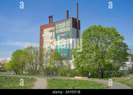 Jacobs Krönung, Kaffeeröstung, Jacobs Douwe Egberts (JDE), Chris-Guefroy-Allee, Neukölln, Berlin, Deutschland Stockfoto