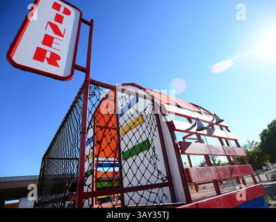 September 2016 - Albuquerque, NEW MEXICO, USA - 090116.The Route 66 Diner Playhouse. Fotografiert am Mittwoch, 1. September 2016.Adolphe Pierre-Louis/JOURNAL. (Foto: © Adolphe Pierre-Louis/Albuquerque Journal via ZUMA Wire) Stockfoto