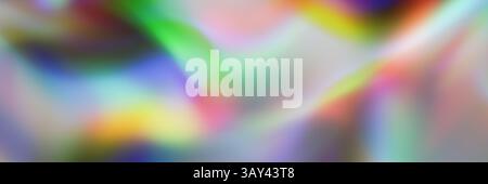 Ein faszinierendes abstraktes Bild mit einer Mischung aus lebendigen, verschwommenen Verläufen und weichen Farbtönen. Dieses Kaleidoskop von Farben weckt ein Gefühl der Kreativität und Kreativität Stockfoto