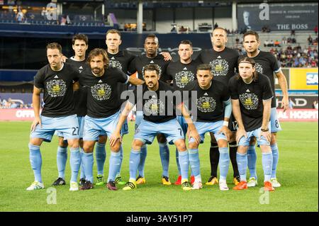 September 2016: Bronz, New York, USA S – NYCFC ab 11 Uhr im Yankee Stadium in der Bronx, New York (Bild: © Mark Smith Via ZUMA Wire) Stockfoto