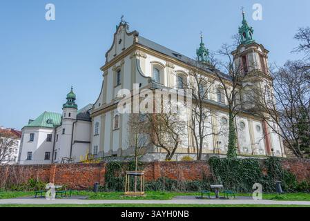 Antike Kirche St. Michael Erzengel in Krakau (Krakau), Polen. BILD Stockfoto