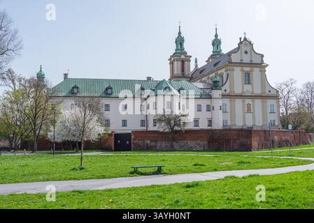 Antike Kirche St. Michael Erzengel in Krakau (Krakau), Polen. BILD Stockfoto