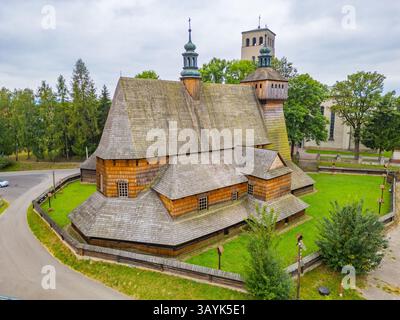 Marienkirche in Haczow, Polen. BILD Stockfoto