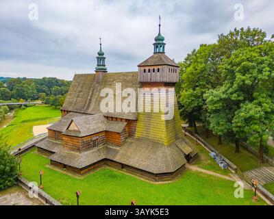 Marienkirche in Haczow, Polen. BILD Stockfoto