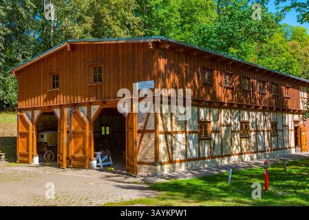 Sommertag in der Festung Boyen in Gizycko, Polen. BILD Stockfoto