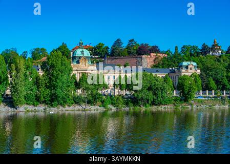 Akademie Straka in Prag, Tschechische republik. BILD Stockfoto