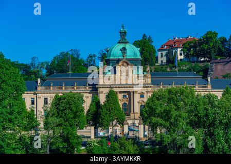 Akademie Straka in Prag, Tschechische republik. BILD Stockfoto