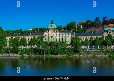 Akademie Straka in Prag, Tschechische republik. BILD Stockfoto