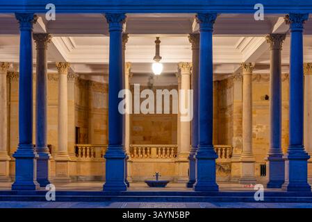 Mühlenkolonnade in Karlsbad, Tschechische republik. BILD Stockfoto
