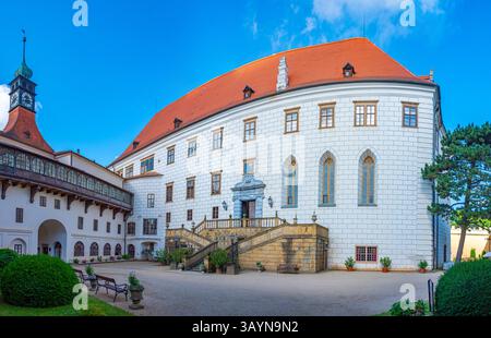 Schloss Namest nad Oslavou in der Tschechischen republik. BILD Stockfoto