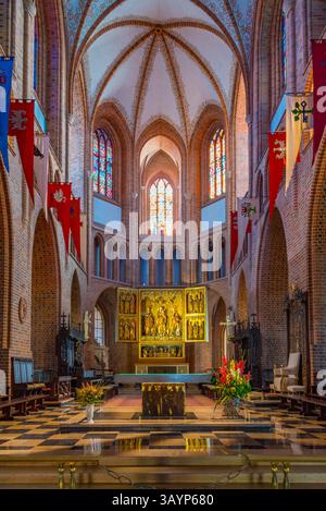 Posen, Polen, 16. August 2024: Innere der Basilika der Heiligen Peter und Paulus in Posen, Polen. BILD Stockfoto