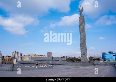 50 Jahre Armeniendenkmal in Jerewan, Armenien Stockfoto