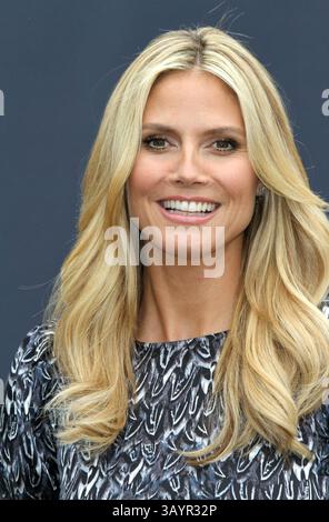 Heidi Klum startet am 1. Mai 2013 die Clear Scalp & Hair Beauty Therapy's Right End Hair Revolution im Grove in Los Angeles Stockfoto