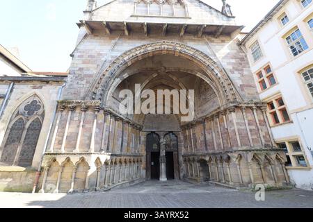 Basilika Saint Maurice, Stadt Epinal, Vogesen, Frankreich Stockfoto