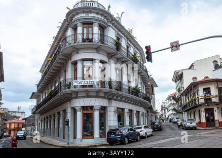 Panama City Old Quarter san felipe Gebäude Stockfoto