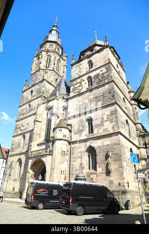 Stadtkirche St. Moriz in Coburg Stadtkirche St. Moriz in Coburg Bayern *** St. Moriz Kirche in Coburg St. Moriz Kirche in Coburg Bayern Copyright: XMatthiasxGränzdörferx Stockfoto