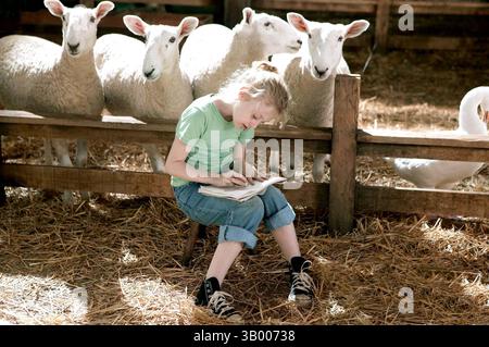 Januar 2007 - K51214ES." CHARLOTTE'S WEB ''. TV-FILM-STILL. 2006.Dakota Fanning (Bild) als Farn im Ã’CharlotteÃs Web (Bild: © Globe Photos/ZUMApress.com) Stockfoto