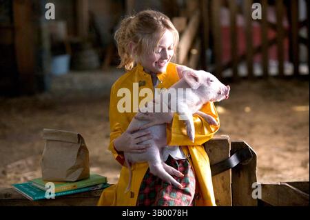 Januar 2007 - K51214ES." CHARLOTTE'S WEB ''. TV-FILM-STILL. 2006.Dakota Fanning (Bild) als Farn im Ã’CharlotteÃs Web (Bild: © Globe Photos/ZUMApress.com) Stockfoto