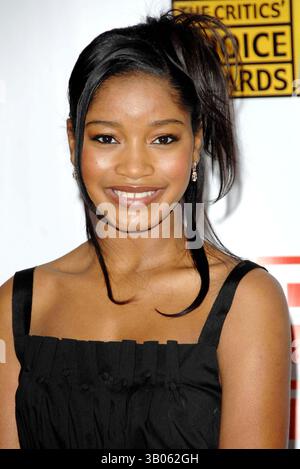 12. JANUAR 2007 - HOLLYWOOD, KALIFORNIEN, USA - K51104DL.DIE RUNDFUNKKRITIKVEREINE, 12. JÄHRLICHE KRITIKERAUSWAHL, SANTA MONICA CIVIC AUDITORIUM, SANTA MONICA CA.1-12-07. - 2007.BILD: KIKI PALMER(Bild: © Dave Longendyke/Globe photos/ZUMAPRESS.com) Stockfoto