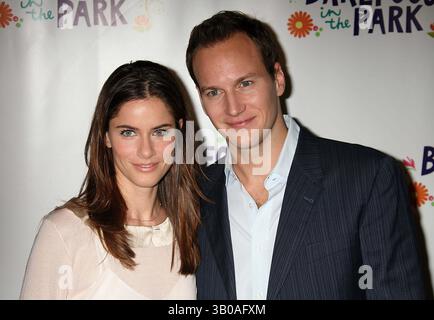 12. JANUAR 2006 – NEW YORK, NEW YORK, USA – AMANDA PEET UND PATRICK WILSON BEI BARFOOT IN THE PARK CAST CALL IM SECOND STAGE THEATRE IN NEW YORK AM 2006. / 2006...K46377HMC(Bild: © Henry McGee/Globe Photos/ZUMAPRESS.com) Stockfoto
