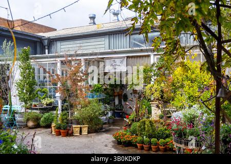Bowral im südlichen Hochland von New South Wales, die Potting Shed Garden Plant Nursery in Green Lane Bowral, NSW, Australien Stockfoto