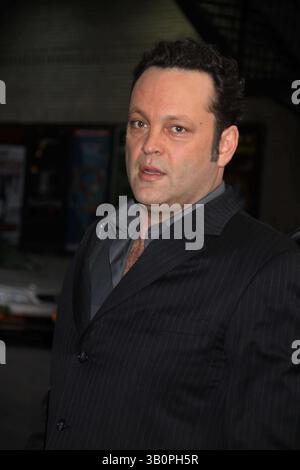 Januar 2011 - New York, New York, USA - VINCE VAUGHN .in der Late Show with David Letterman 01.11.2011. 2011....K67356JBB(Credit Image: © John Barrett/Globe photos/ZUMAPRESS.com) Stockfoto