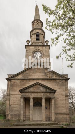 Newcastle, Großbritannien - 14. April 2025 - St. Ann's Church und ihre Pfarrei (Saint Ann's Church) eine würdevolle englische Renaissance mannerม verwenden sie als Wallpaper, Stockfoto
