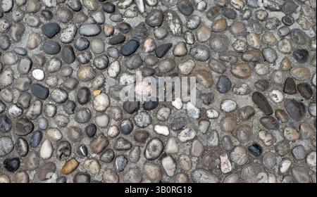 Alte Stoned Pavenent in der Altstadt Stockfoto